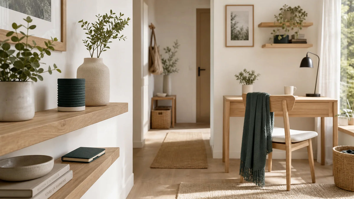 Diffuseur compact dans un intérieur français lumineux